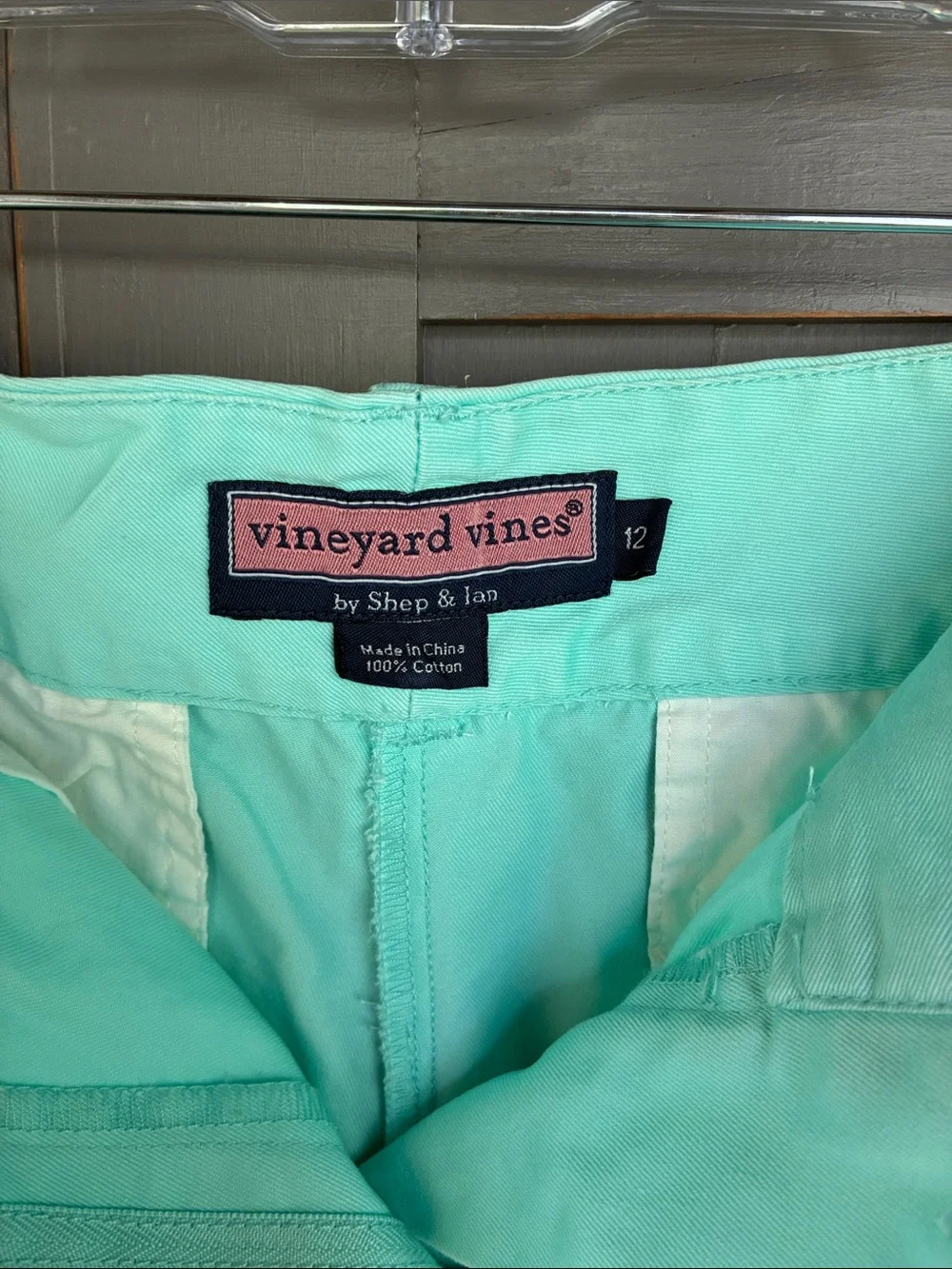 Vineyard Vines Mint Green Chino Shorts - Picture 2 of 2